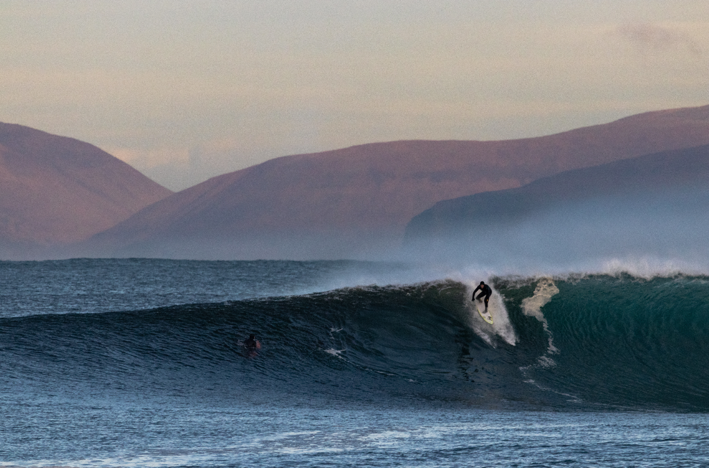 Surfing Scotland by Samuel Howard