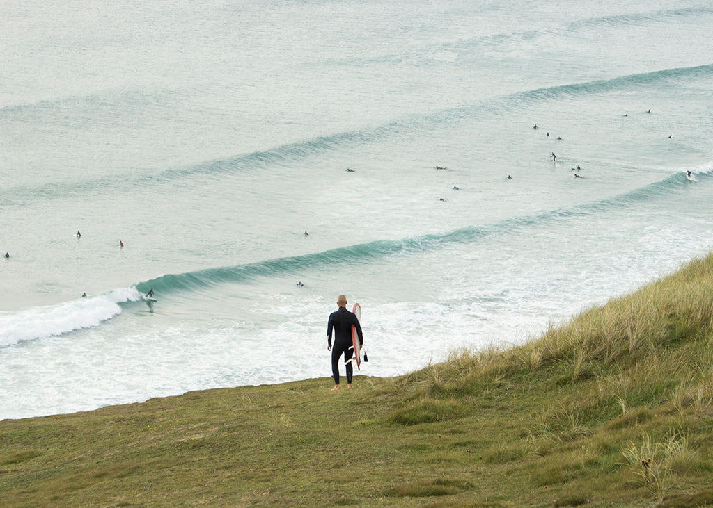 Surfing in South West England by Louis Musters