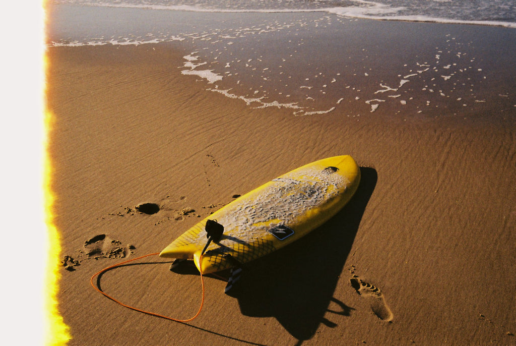 Start Of The Roll Yellow by Jacob Bourne