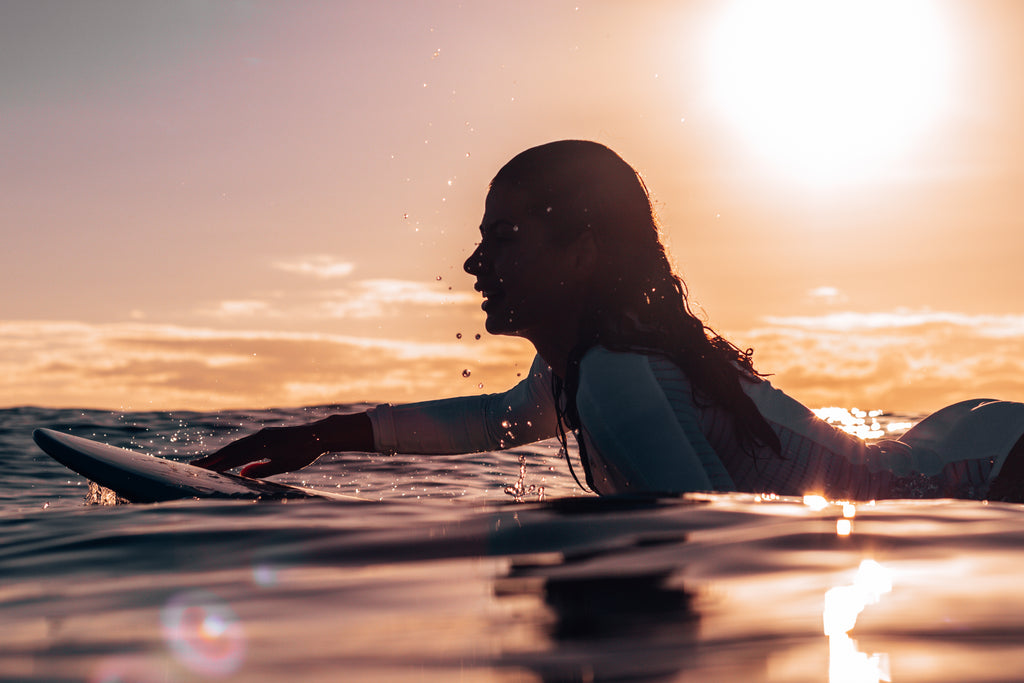 Sunrise Paddle by Stephanie Teixeira